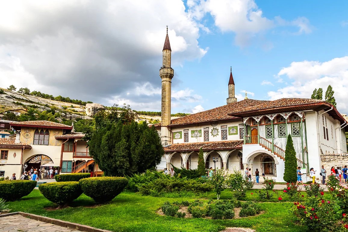 Где находится Ханский дворец в Бахчисарае в Крыму